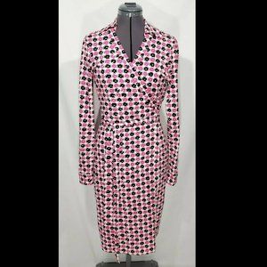 DVF New Jeanne Two silk wrap dress